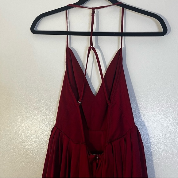 NBD | Revolve Party Girl mini babydoll dress Berry Red Women’s size S open back - Picture 7 of 12